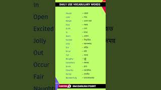 Speak Like a Pro Essential English Words for Beginners [upl. by Eetnom]