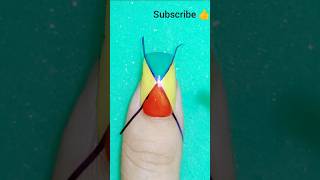 Easy nail art design💅naildesign easynailart youtubeshorts shortsfeed [upl. by Niveg]