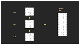 Collating data from multiple files using Power Query in Excel [upl. by Bevin293]