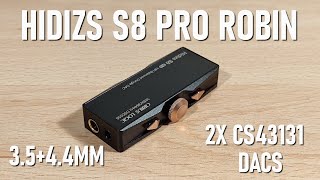 Hidizs S8 Pro Review  Quality Balanced Dual CS43131 Dongle DacAmp [upl. by Yoshio]