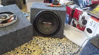 test song amplifier 500w Pioneer and 1300w subwoofer Pioneer and [upl. by June]