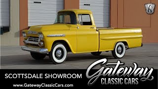 1959 Chevrolet Apache Fleetside Pickup Truck For Sale  Gateway Classic Cars of Scottsdale 786 [upl. by Bovill]