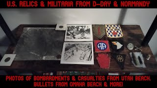 US Relics Photos amp Militaria from DDay and Normandy [upl. by Papert]