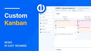 Custom Kanban Board in Easy Redmine [upl. by Yliah]