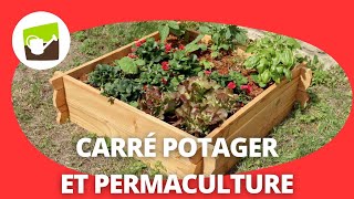 Comment faire un carré potager en permaculture [upl. by Larrad481]