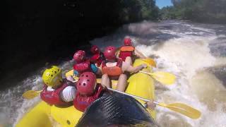 Brotas SP  Rafting na EcoAção [upl. by Esilanna]