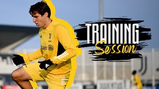 FIRST TRAINING SESSION OF THE YEAR 2024  JUVENTUS [upl. by Vani923]