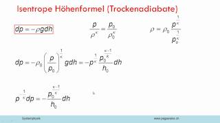 Barometrische Höhenformel [upl. by Gabor]