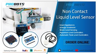 Probots Product Demo Non Contact Liquid Level Sensor [upl. by Uta599]