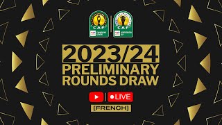 TotalEnergies CAF Champions League Confederation Cup Preliminary Draw French [upl. by Iorio]