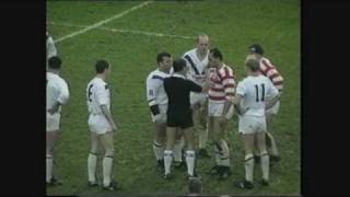 Warrington v Wigan World War 3 New Years Day 1988 [upl. by Dorie196]