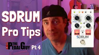 The Pedal Guy Presents the Digitech SDRUM Strummable Drums Pro Tips 04 [upl. by Sakmar]