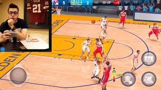 NBA Live Mobile Ultimate Team  Opening Tons of Packs [upl. by Uolyram83]