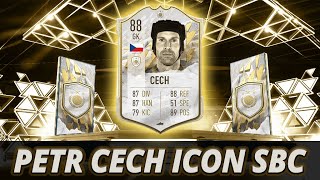 PETR CECH ICON SBC  CHEAPEST SOLUTION  NO LOYALTY  FIFA 22 ULTIMATE TEAM [upl. by Nalyac90]