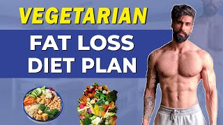 VEGETARIAN DIET PLAN FOR FAT LOSS  Weight Loss Diet  ABHINAV MAHAJAN [upl. by Ardeen803]