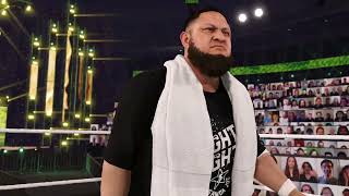 Samoa Joe Entrance  WWE 2K22 [upl. by Oiram]