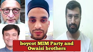 Mohammed imran message to Maharashtra Muslims  boycott amp don’t vote Owaisi brothers [upl. by Isoj343]