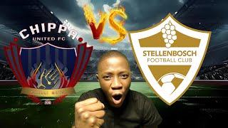 STELLENBOSCH VS CHIPPA UNITED BETWAY PREMIERSHIP LIVESCORE [upl. by Latt276]