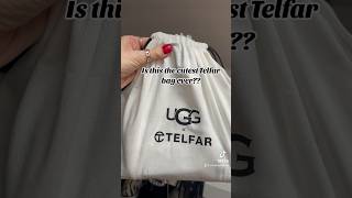 Denim Telfar x Ugg shopper bag [upl. by Adien]