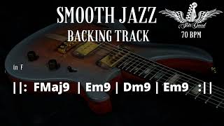 Backing Track Smooth Jazz in F [upl. by Ainer]