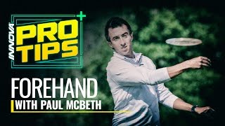 Disc Golf Pro Tip Paul McBeth Forehand [upl. by Ajam37]