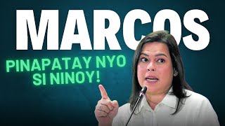 SARAH DUTERTE  PAMILYANG MARCOS ANG NAGPAPATAY KAY NINOY AQUINO [upl. by Marita]