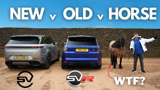 Range Rover Sport SV v SVR The Ultimate SUV FaceOff [upl. by Knowling]