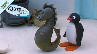 Pingu make a discovery Pingu Official Channel [upl. by Ailedamla295]