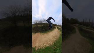 Begode Xway hitting the lines Northampton bike park euc begode mtb extremesports mtbjump [upl. by Lehcim]