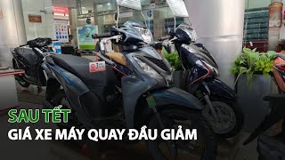 Sau Tết giá Xe Máy quay đầu giảm VTC14 [upl. by Preston751]