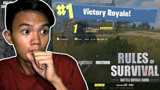 INTENSE BATTLE  Rules Of Survival EPIC SOLO  Filipino [upl. by Moll]