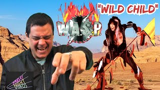 WASP  WILD CHILD  Official Music Video  REACTION wasp [upl. by Ahsimaj]