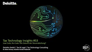 Tax Technology Insights 53 [upl. by Llohcin]