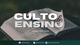 Culto de ensino da Palavra de Deus📖  AO VIVO  23102024 [upl. by Aihsetan]