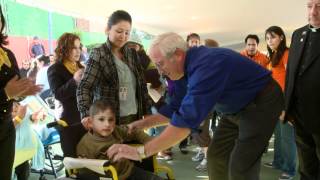 American Wheelchair Mission presents  Wheelchairs for Children [upl. by Hcire231]