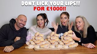 LAST one to LICK their lips WINS £1000 [upl. by Lia]