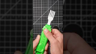 What’s on the menu 3D printed spring loaded fork [upl. by Lombardy117]