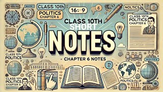 Short Notes  Political Parties  Class 10th Politics chapter 6 notes social class10 study [upl. by Ecniv981]