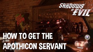 HOW To GET The WONDER WEAPON Apothicon Servant On SHADOWS OF EVIL  Black Ops 3 Zombies [upl. by Arual]