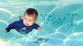 Teaching My Son To SWIM [upl. by Holden]