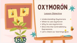 Literary Device Oxymoron—Understanding with Easy Examples [upl. by Mercedes]