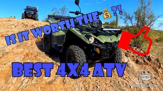 2020 Can am outlander 450 Review  Worth the money [upl. by Hills294]