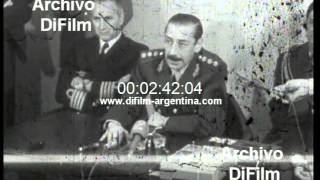 Jorge Rafael Videla visita la Provincia de Misiones 1976 [upl. by Elacim]