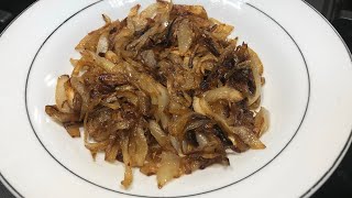 How To Make Caramelized Onions For Burgers and Sandwiches [upl. by Haveman]