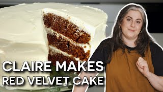 Homemade Red Velvet Cake Recipe with Claire Saffitz  Dessert Person [upl. by Marylee]