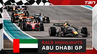 F1 RACE HIGHLIGHTS Abu Dhabi Grand Prix [upl. by Vanhook]