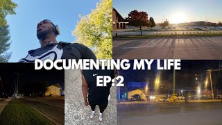 Documenting my life EP2  Day in the life of a premed student  workschool balance 5k race prep [upl. by Ayalat]