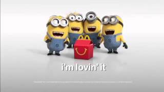 Minions McDonalds Ad  Im Lovin It Despicable Me 2 [upl. by Raymond691]