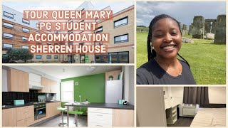 EXPLORE QMUL POSTGRADUATE ACCOMMODATION SHERREN HOUSE WITH ME [upl. by Elolcin416]