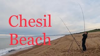 Fish A Cast On Chesil Sea Fishing Chesil Beach Shore November 2023 [upl. by Krystyna264]